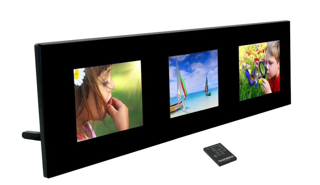 Telefunken digital photo frames of the latest generation! Univers Luxe